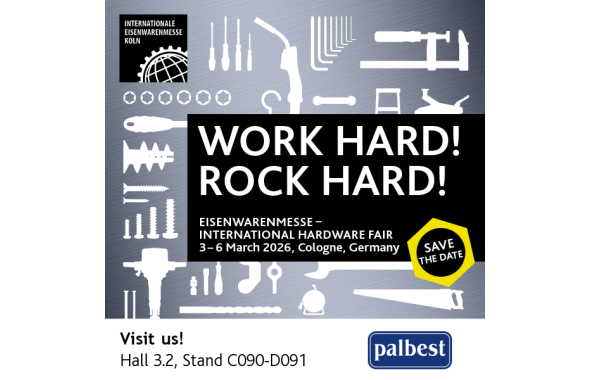 H PALBEST ΣΤΗΝ EISENWARENMESSE INTERNATIONAL HARDWARE FAIR 2026 COLOGNE GERMANY